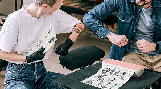 How to Make Your Own Temporary Tattoos(Thermal Printer)