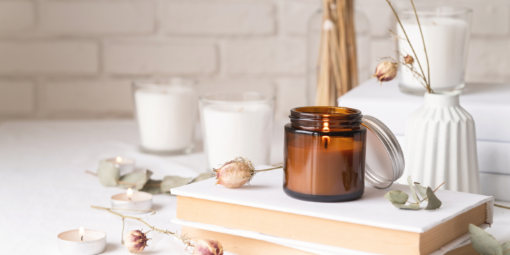 DIY candle label