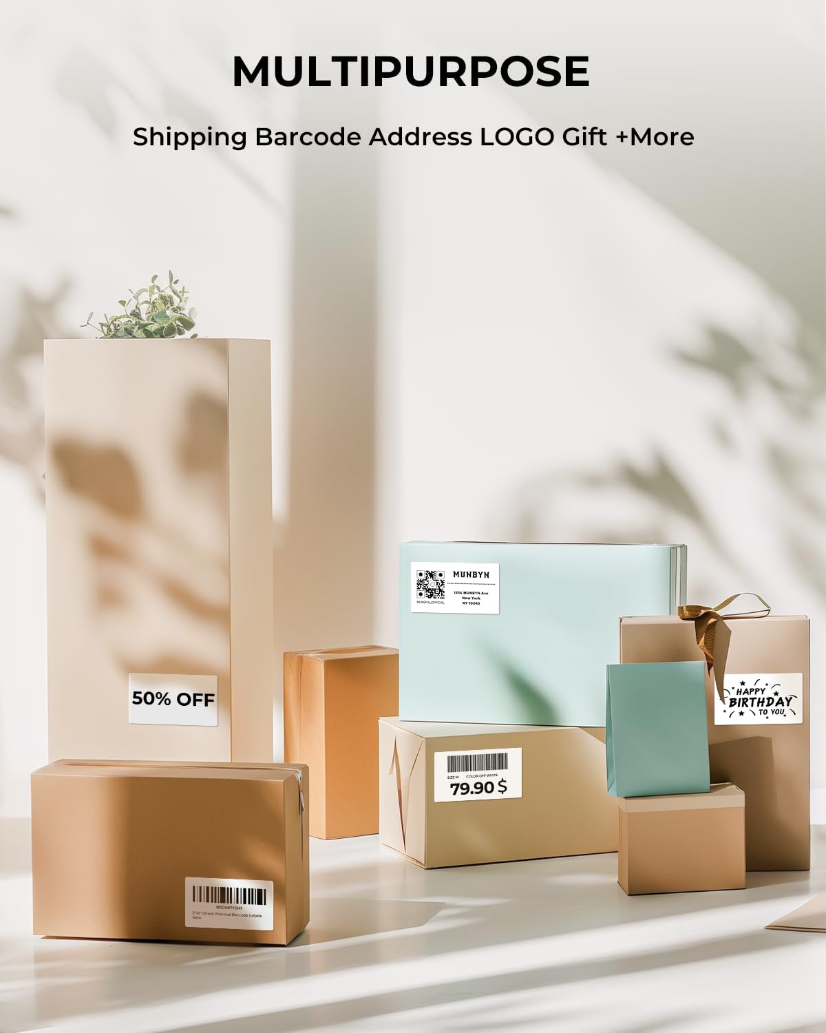 2" x 1" Rectangle Labels