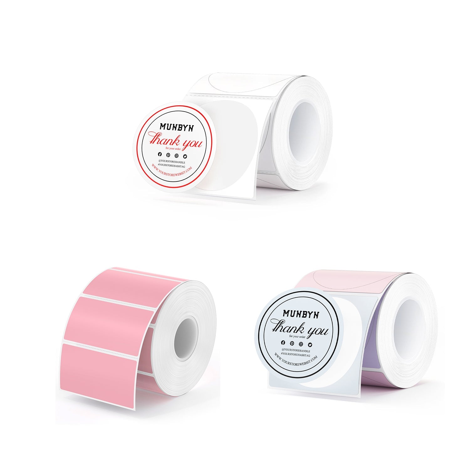 MUNBYN Bakery Product Label Kit for Custom Packaging