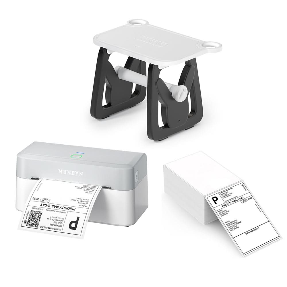 MUNBYN RealWriter 403B Bluetooth Thermal Label Printer Kit