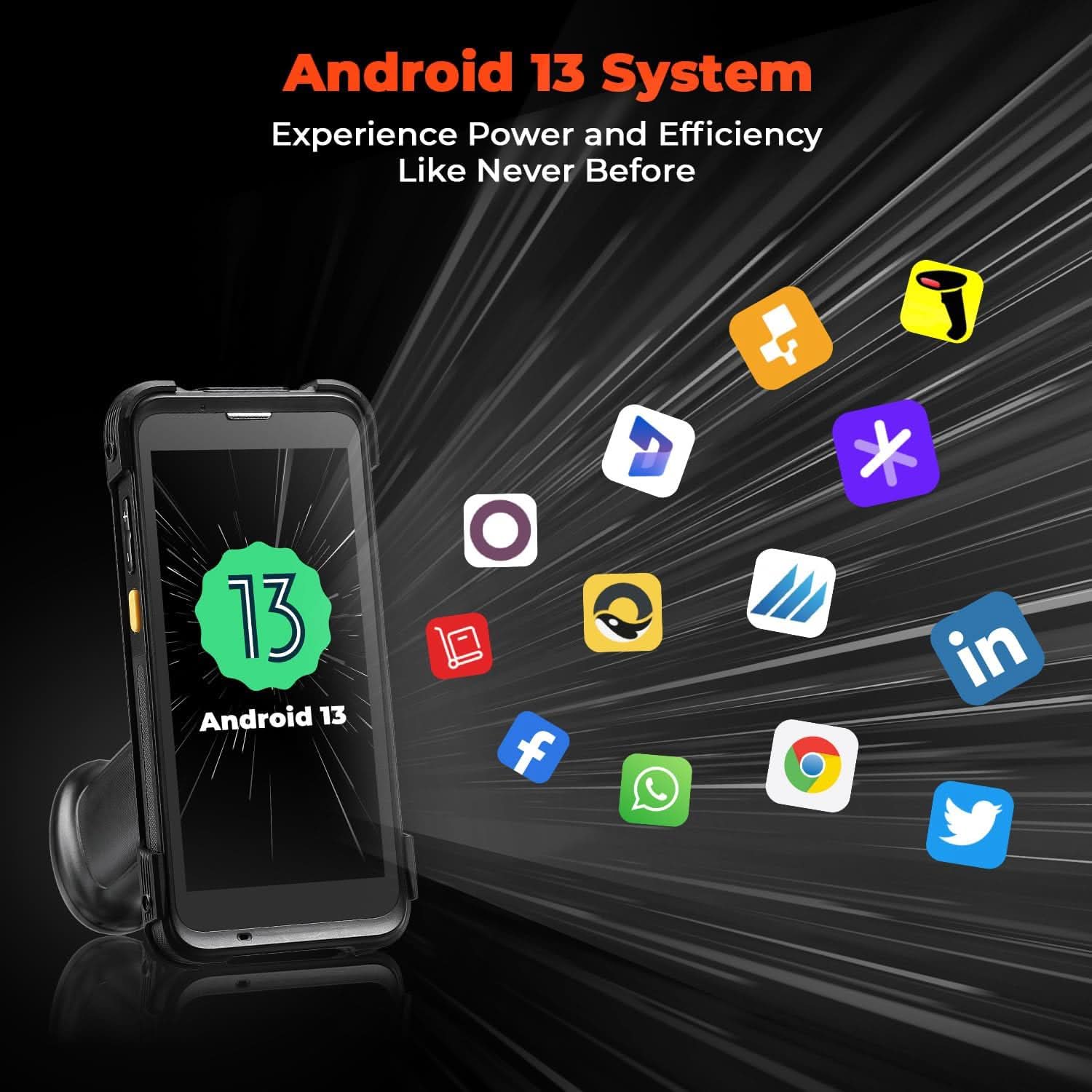 IPDA101P-LR Barcode Scanner