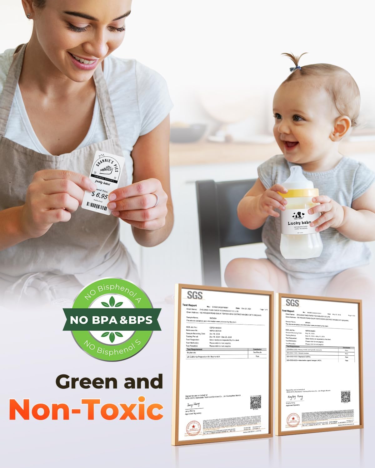 4" x 2" Rectangle Labels