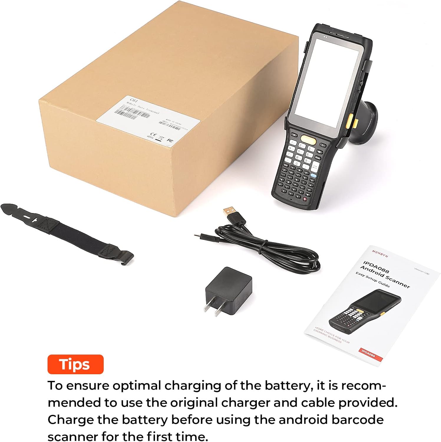 IPDA088P Long Range Barcode Scanner