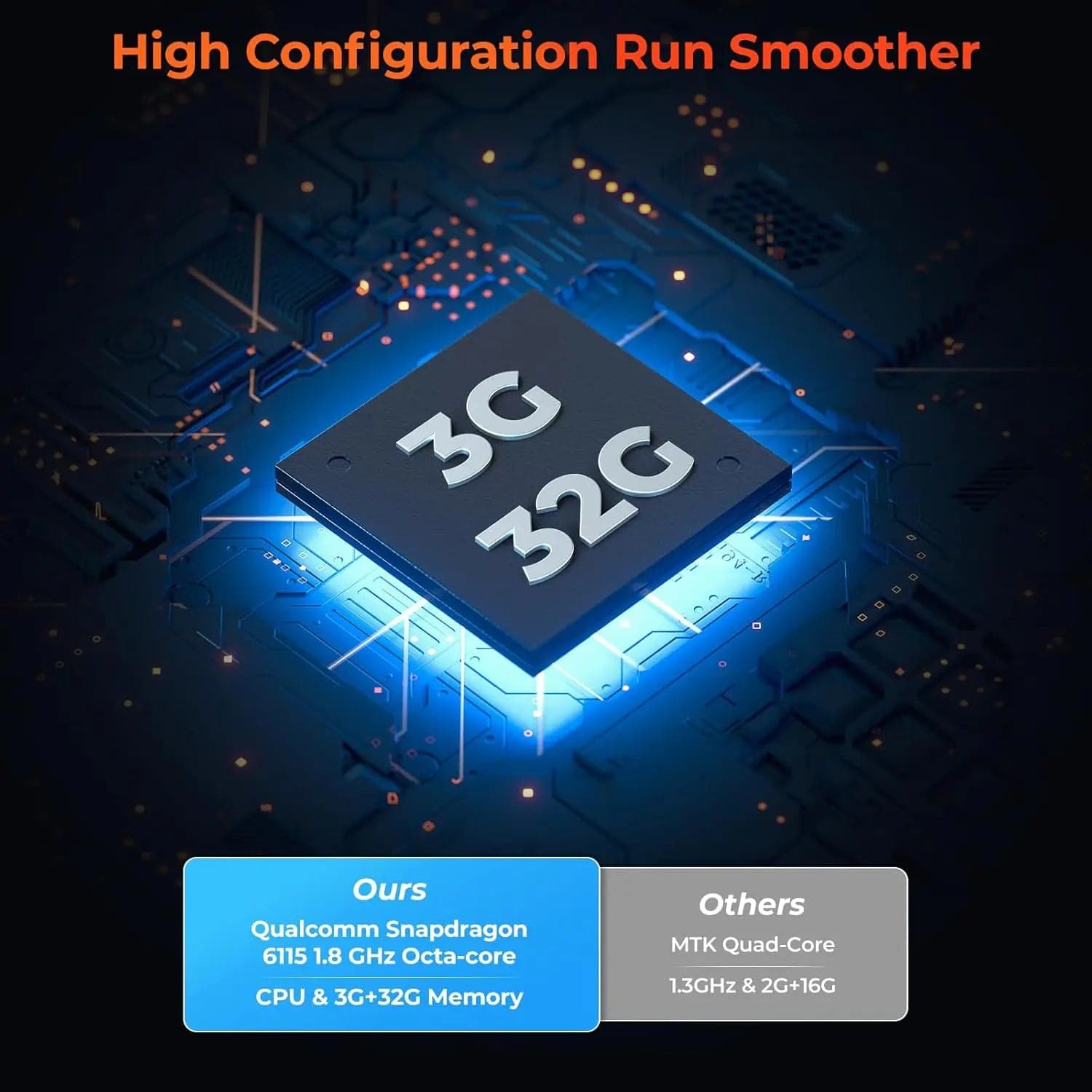 MUNBYN IPDA101 Android barcode scanner handheld device with scanning window and ergonomic design.