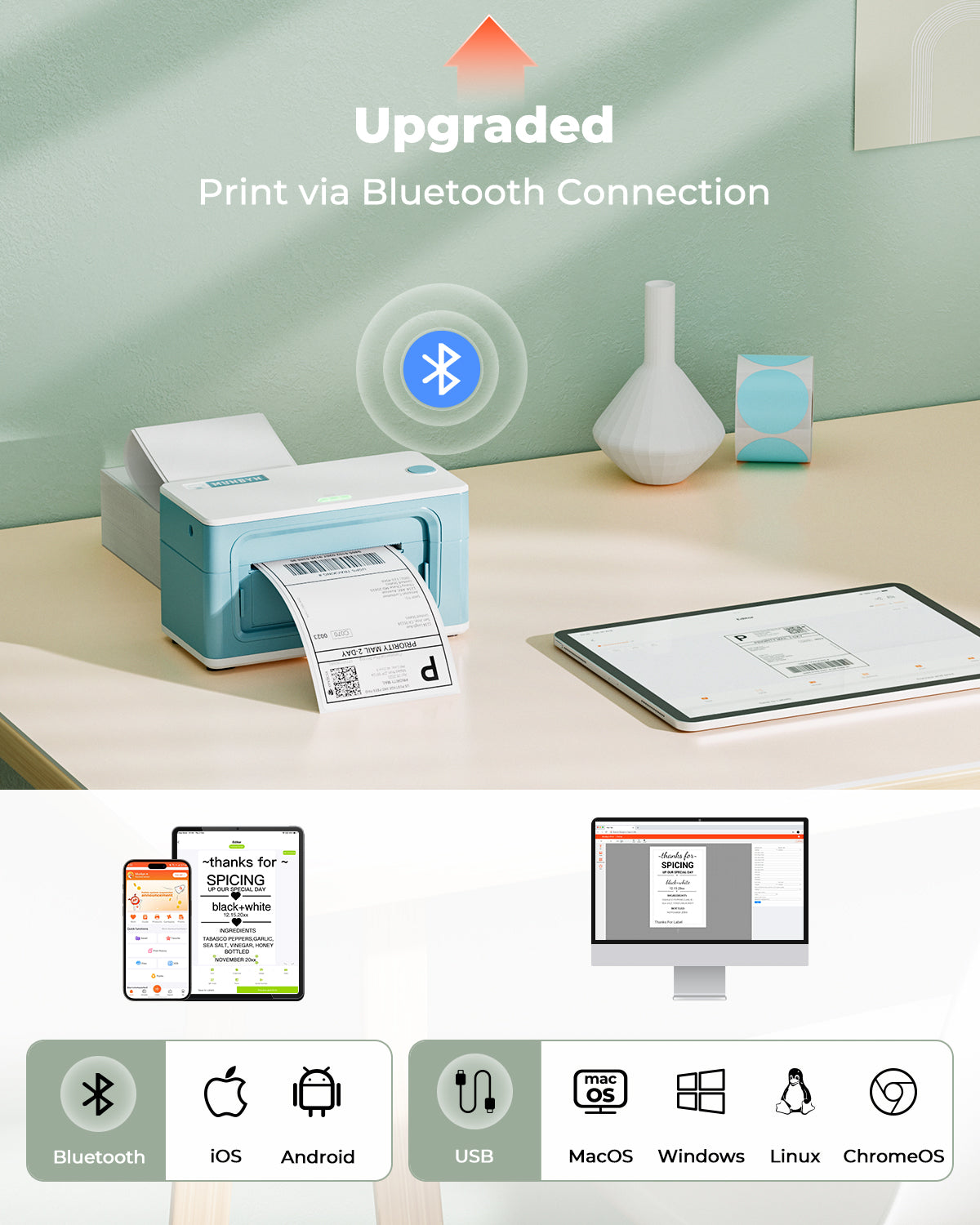 RealWriter 941BP Thermal Printer