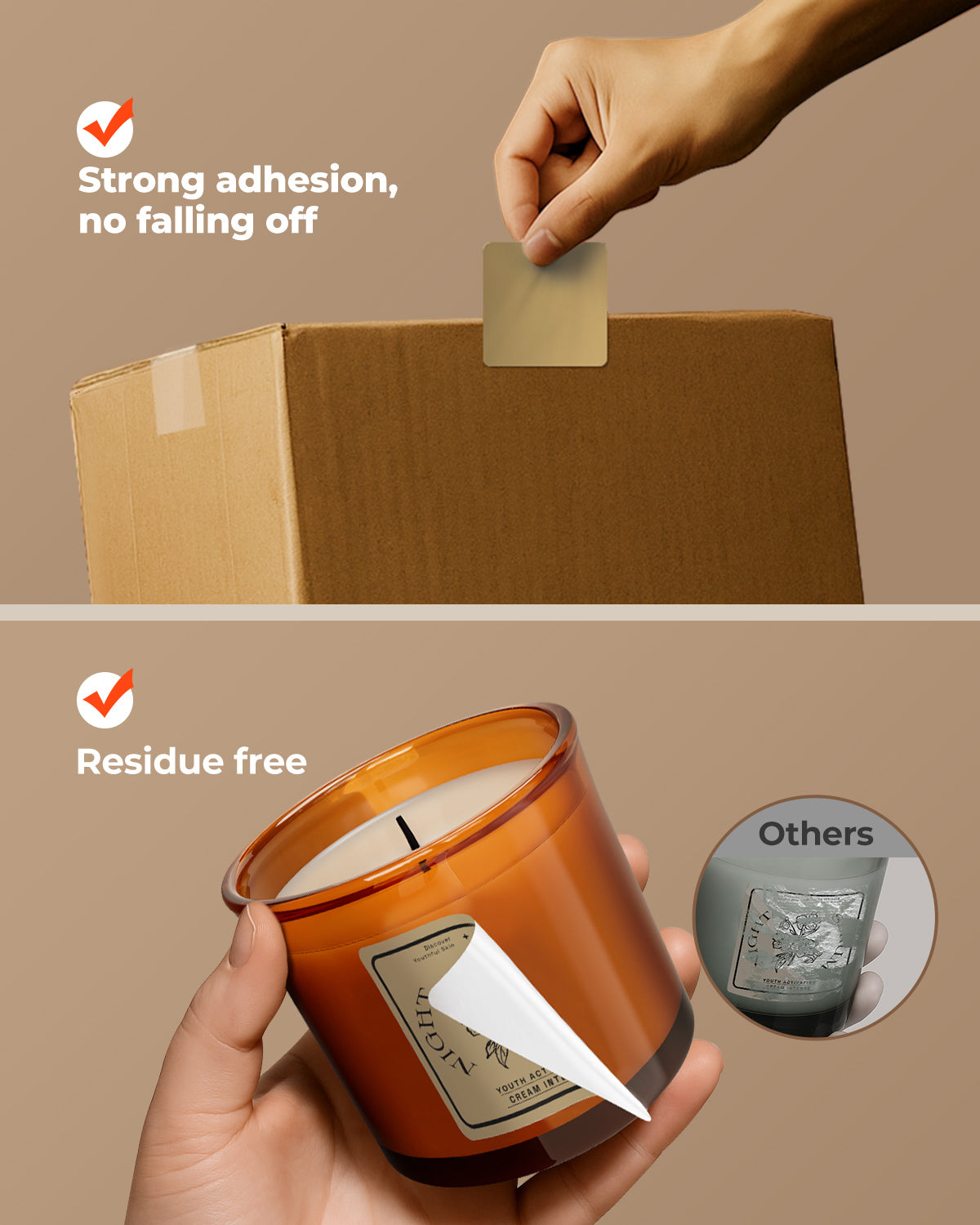 2" x 2" Square Labels