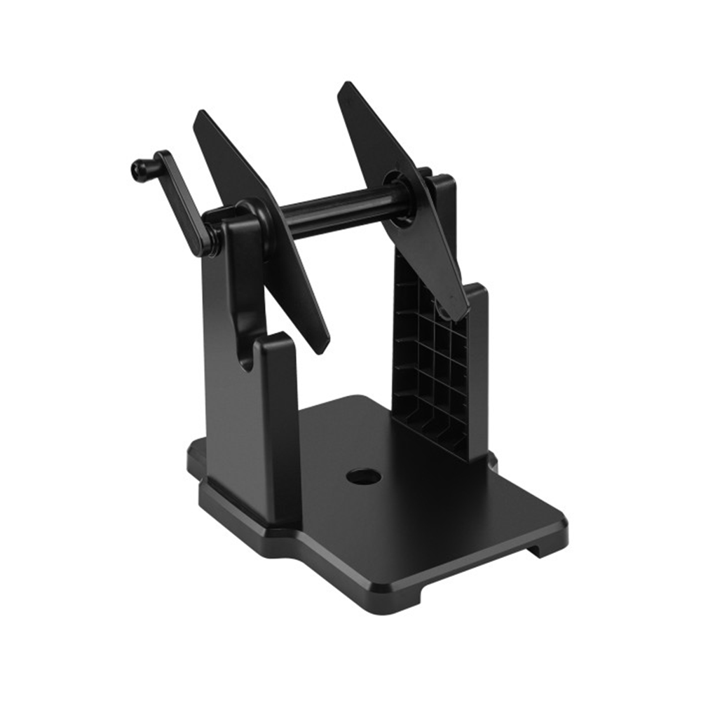 2 in 1 label holder, label holder for roll and fan-fold labels, roll label holder, label roll holder