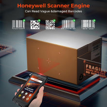 MUNBYN IPDA101 Android 13 with Honeywell N6703 Barcode Scanner