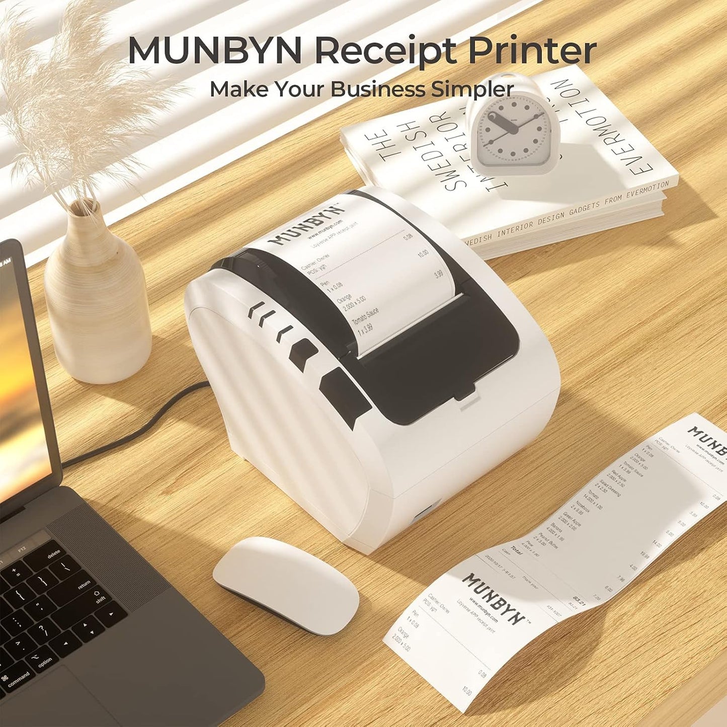 MUNBYN ITPP047 Thermal Receipt Printer