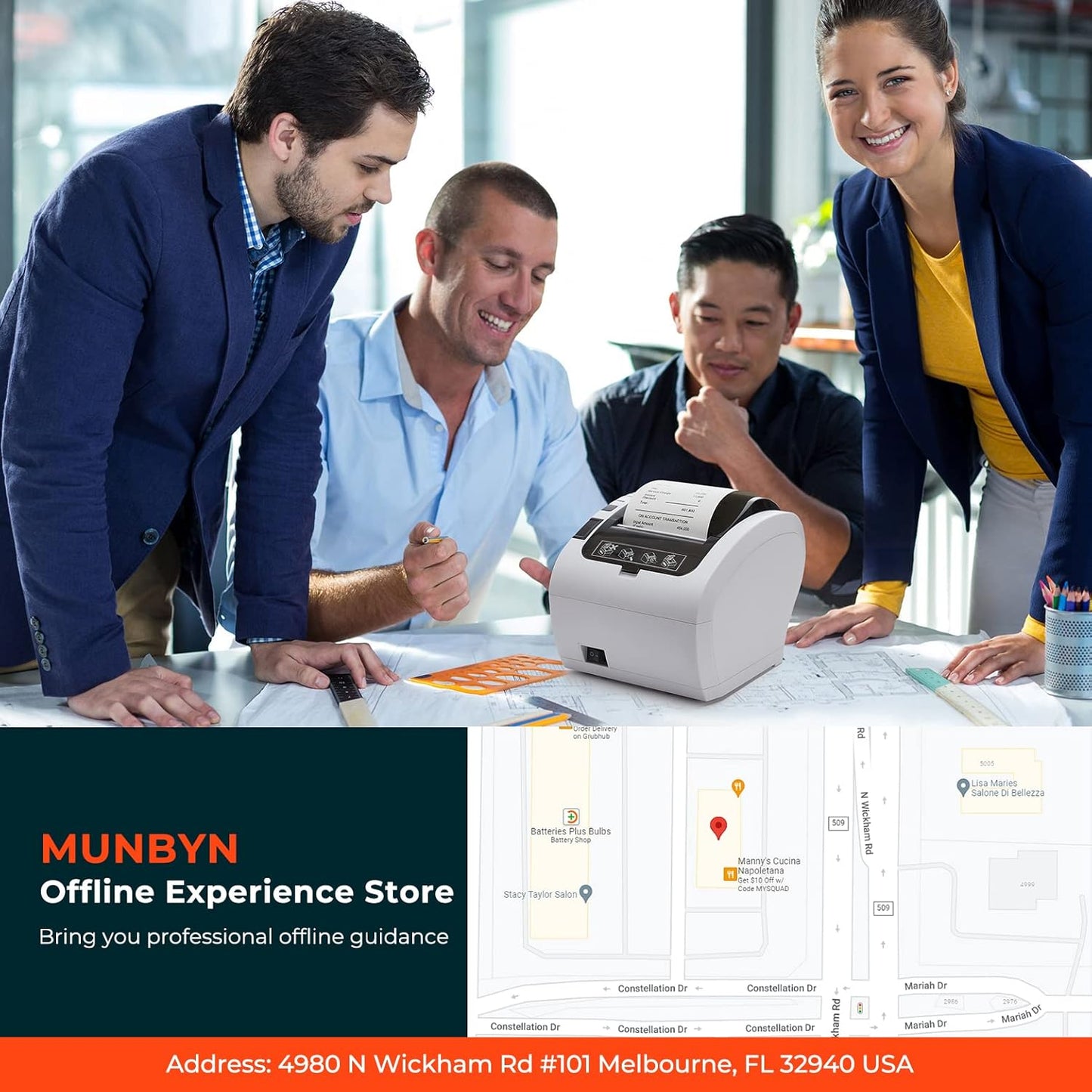 MUNBYN ITPP047 Thermal Receipt Printer