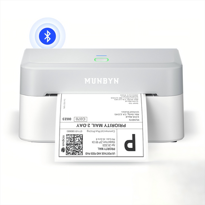MUNBYN RealWriter 403B Bluetooth Thermal Label Printer