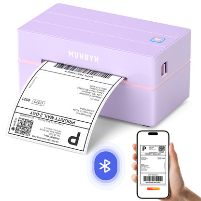 MUNBYN RealWriter 130B Bluetooth Thermal Label Printer