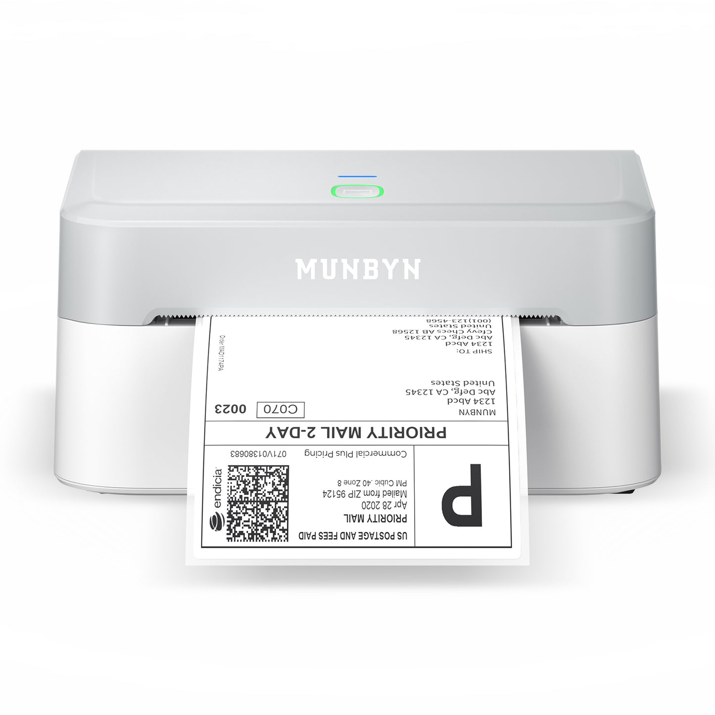 MUNBYN RW403B Bluetooth Thermal Label Printer