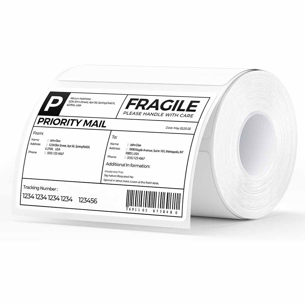 4" x 3" Rectangle Labels