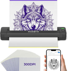 Tattoo Stencil Printer with 20 Transfer Papers ITP06 300DPI