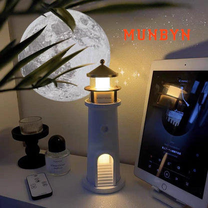 MUNBYN Moon Lamp Projector Night Light