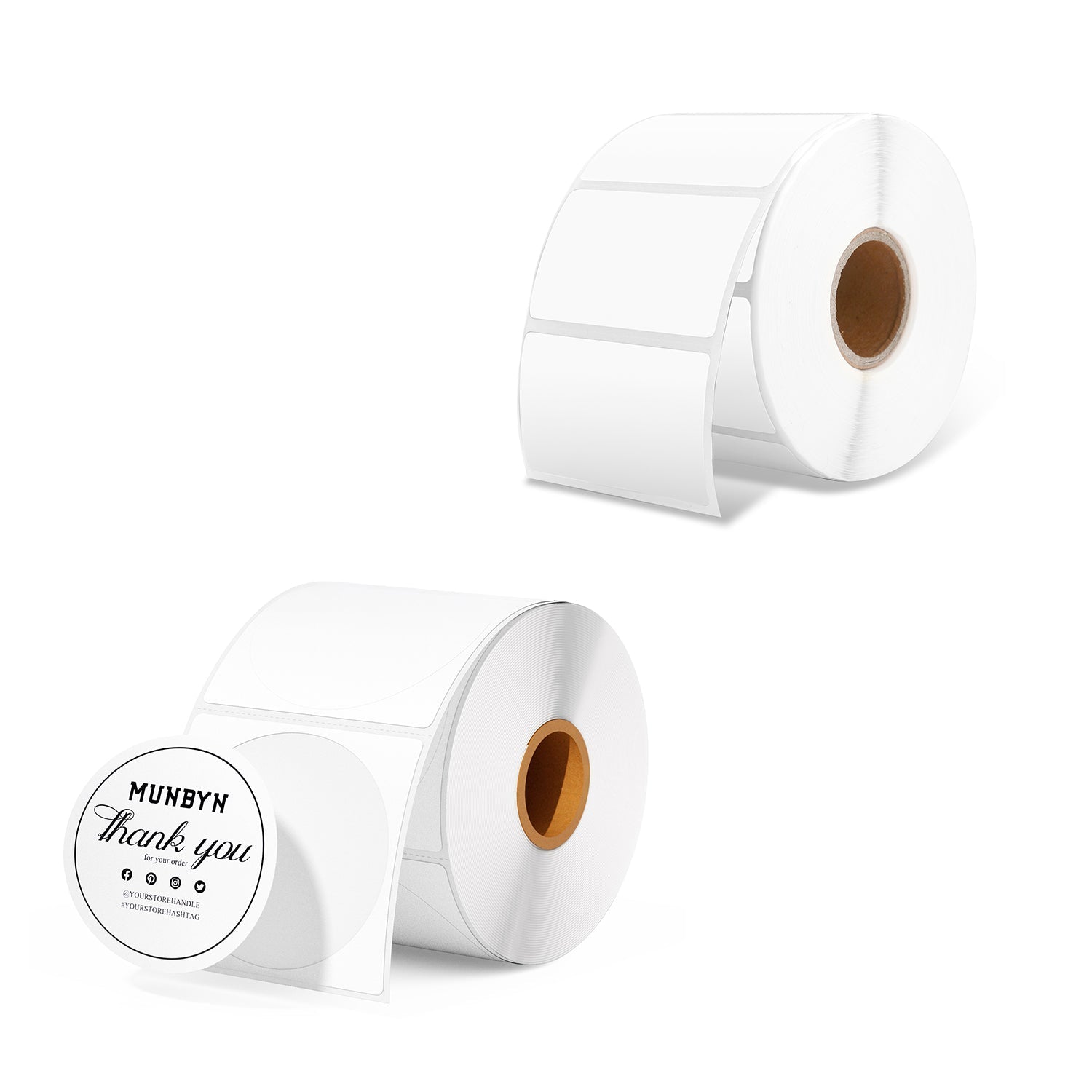 MUNBYN Retail Product Label Kit for Custom Packaging