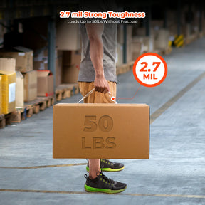 MUNBYN Clear Heavy-Duty Shipping Tape is perfect for packing, mailing, moving, storage, and more.