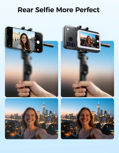 MUNBYN Magnetic Wireless Selfie Monitor with Bluetooth Remote