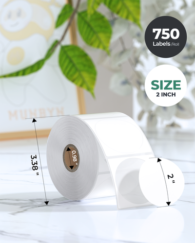 MUNBYN Beauty Branding Label Kit for Custom Packaging