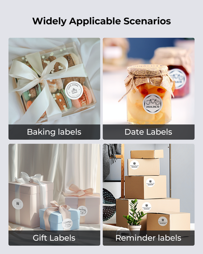 MUNBYN Pet Branding Label Kit for Custom Packaging