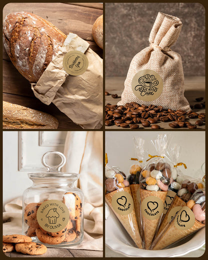 MUNBYN 2"x2" Generic Circle Series Thermal Labels (750/Roll)