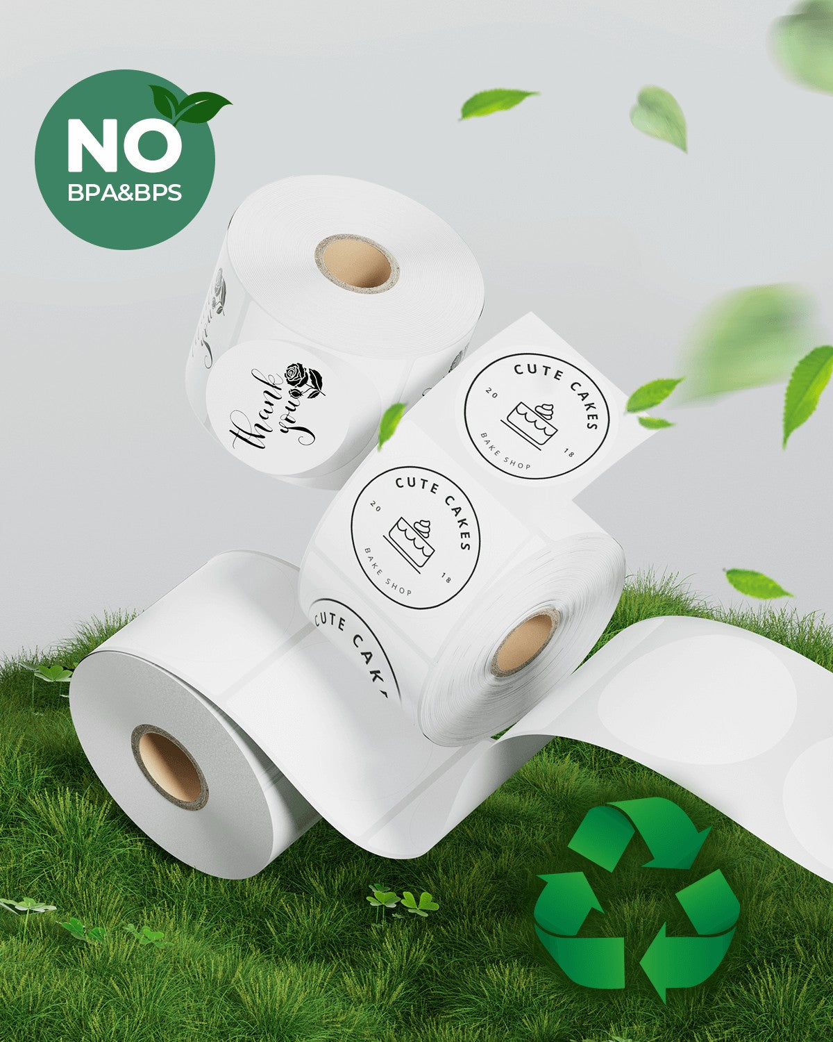 MUNBYN 2"x2" Generic Circle Series Thermal Labels (750/Roll)