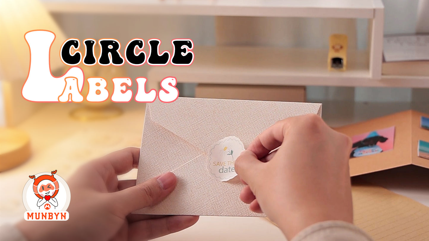 custom envelope seal stickers