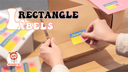 Custom brand stickers