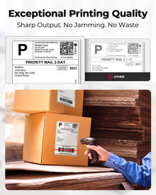 MUNBYN 4"x6" Five-Proof Technology Direct Thermal Shipping Labels (380/Roll)