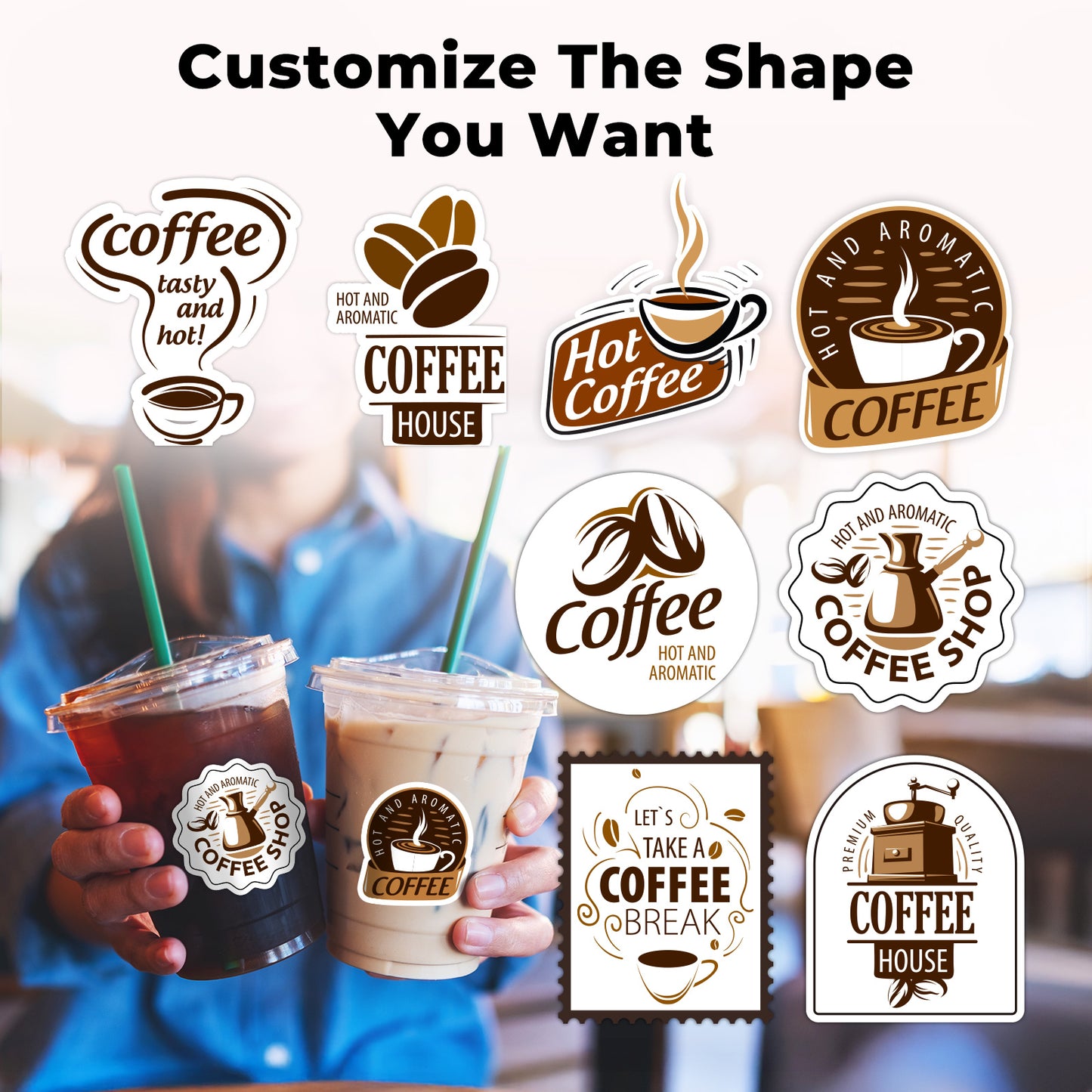 custom coffee labels