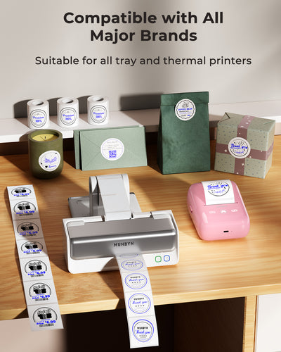 2" Dual Color Labels