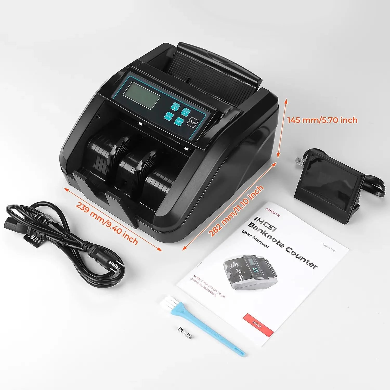 MUNBYN  IMC51 Money Counter Machine with LCD Display