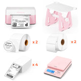 MUNBYN RW403B Bluetooth Thermal Label Printer All-in-One Fulfillment Kit