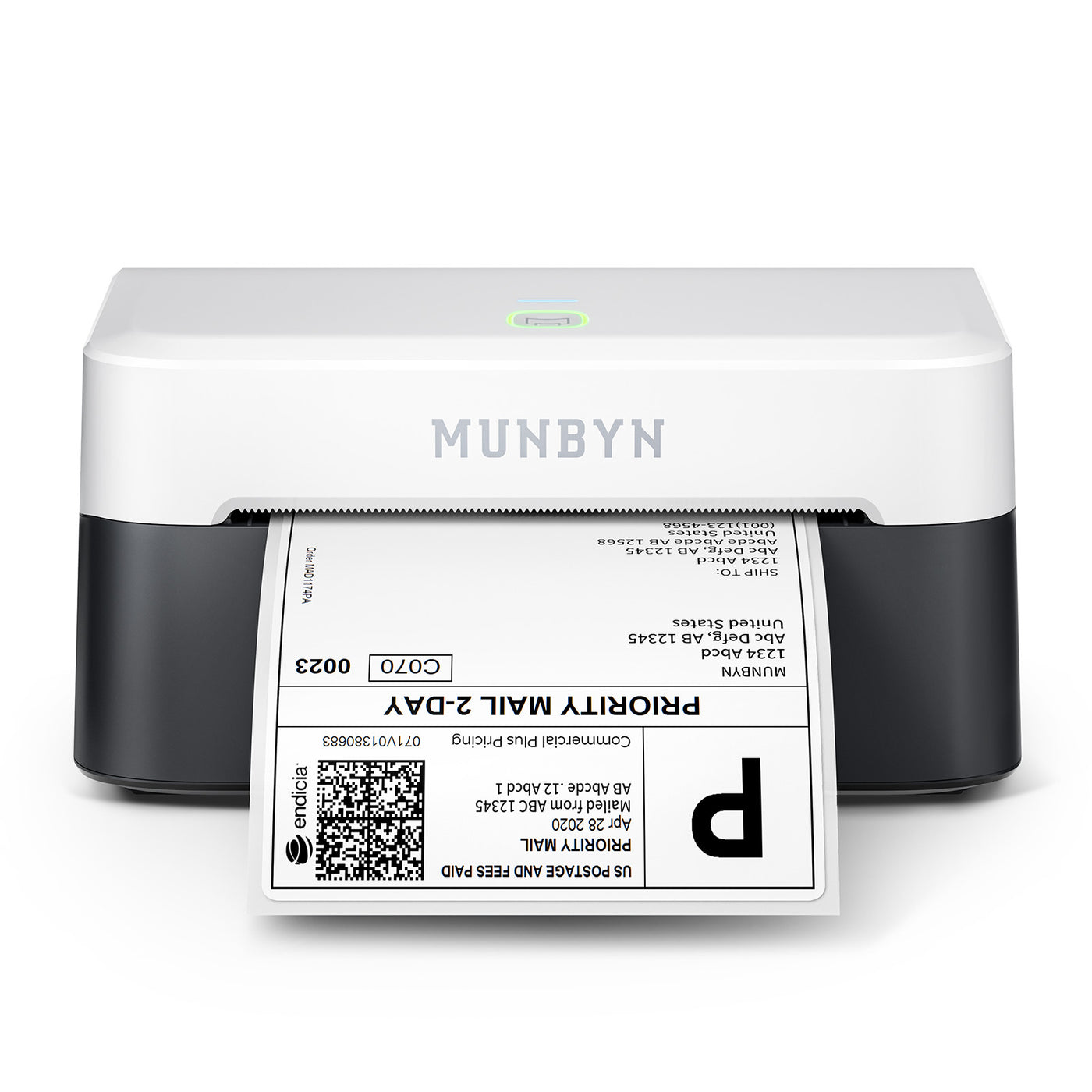MUNBYN RealWriter 403B thermal label printer black