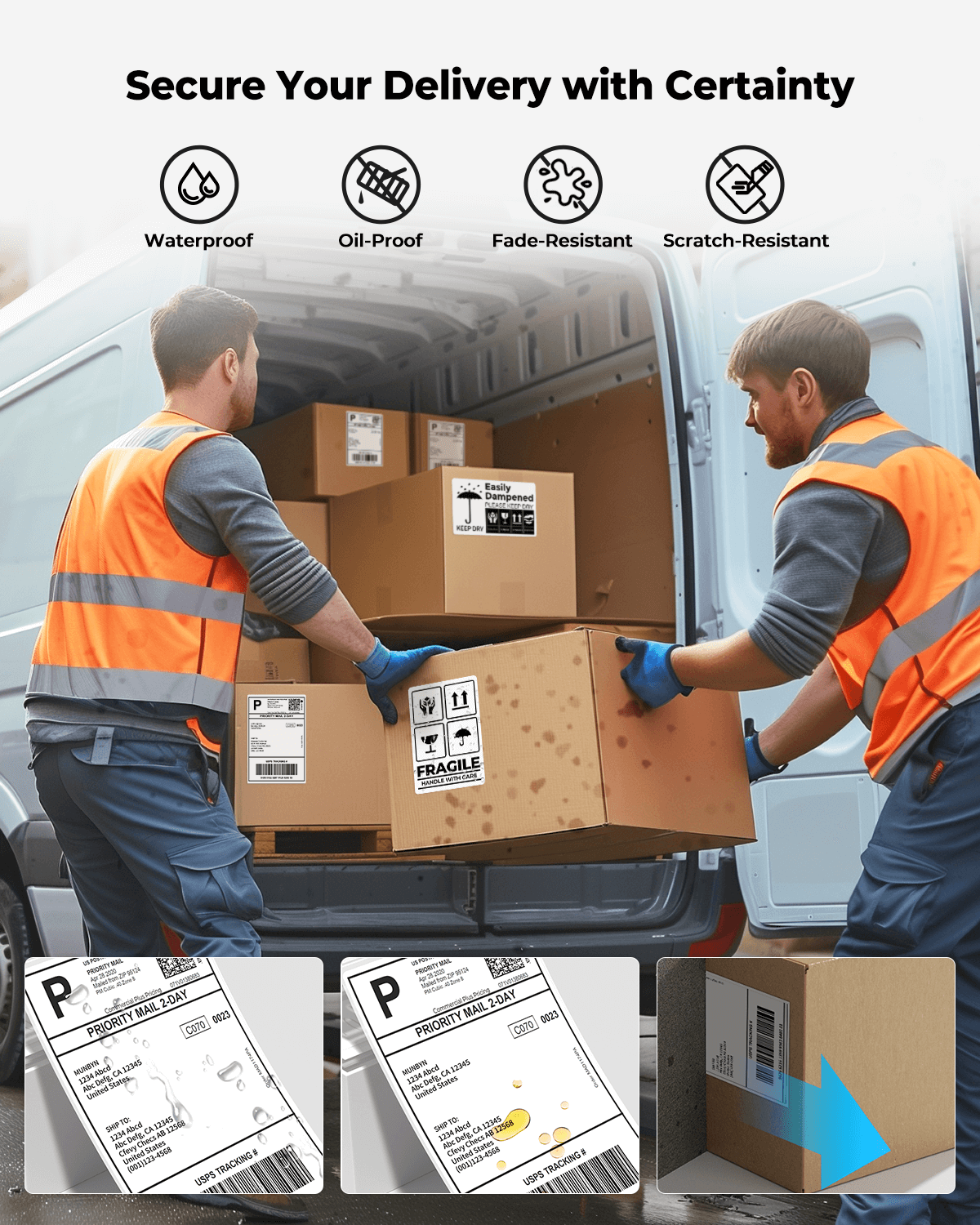 MUNBYN TikTok Starter Label Kit for Packaging and Shipping