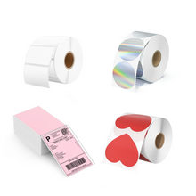 MUNBYN Thermal Labels Bundle for Clothing