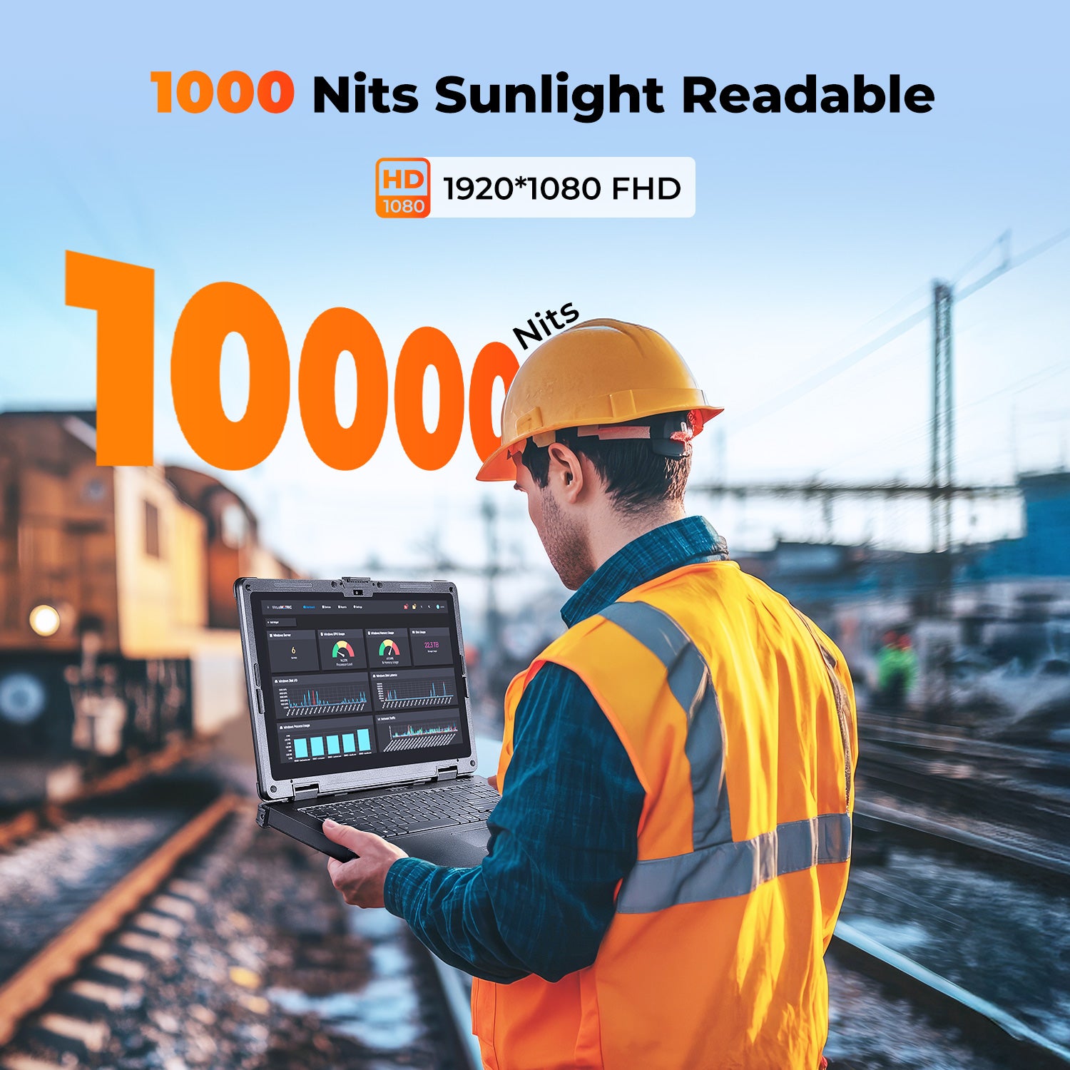 MUNBYN IRX16 Windows 11 Pro 15.6