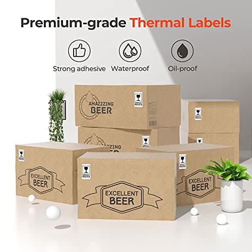 MUNBYN Pet Branding Label Kit for Custom Packaging