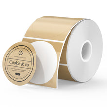 MUNBYN 3"x3" Generic Circle Series Thermal Labels (500/Roll)