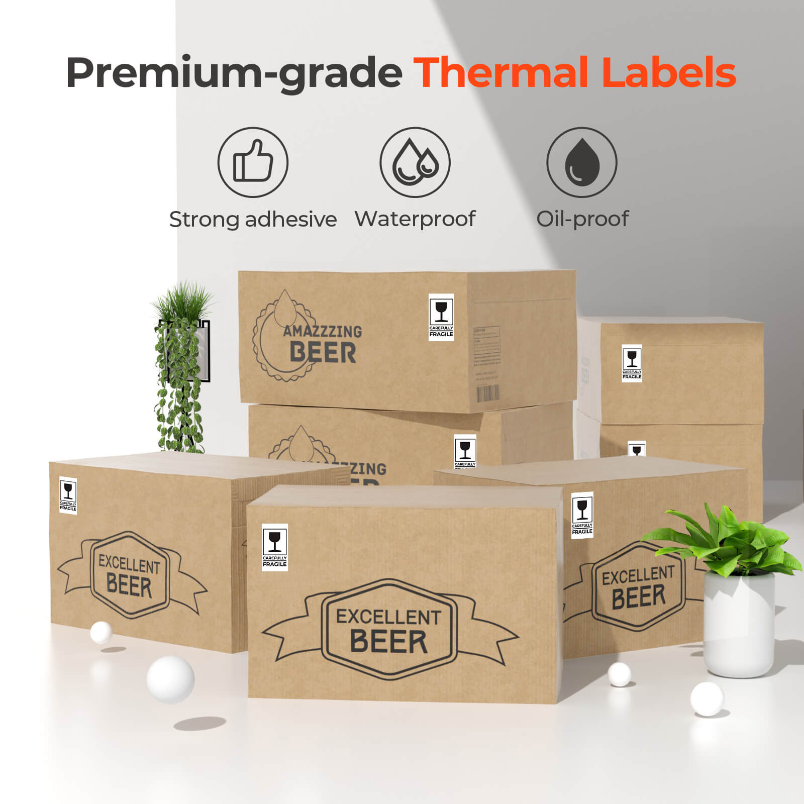 2.25" x 1.25" Rectangle Labels