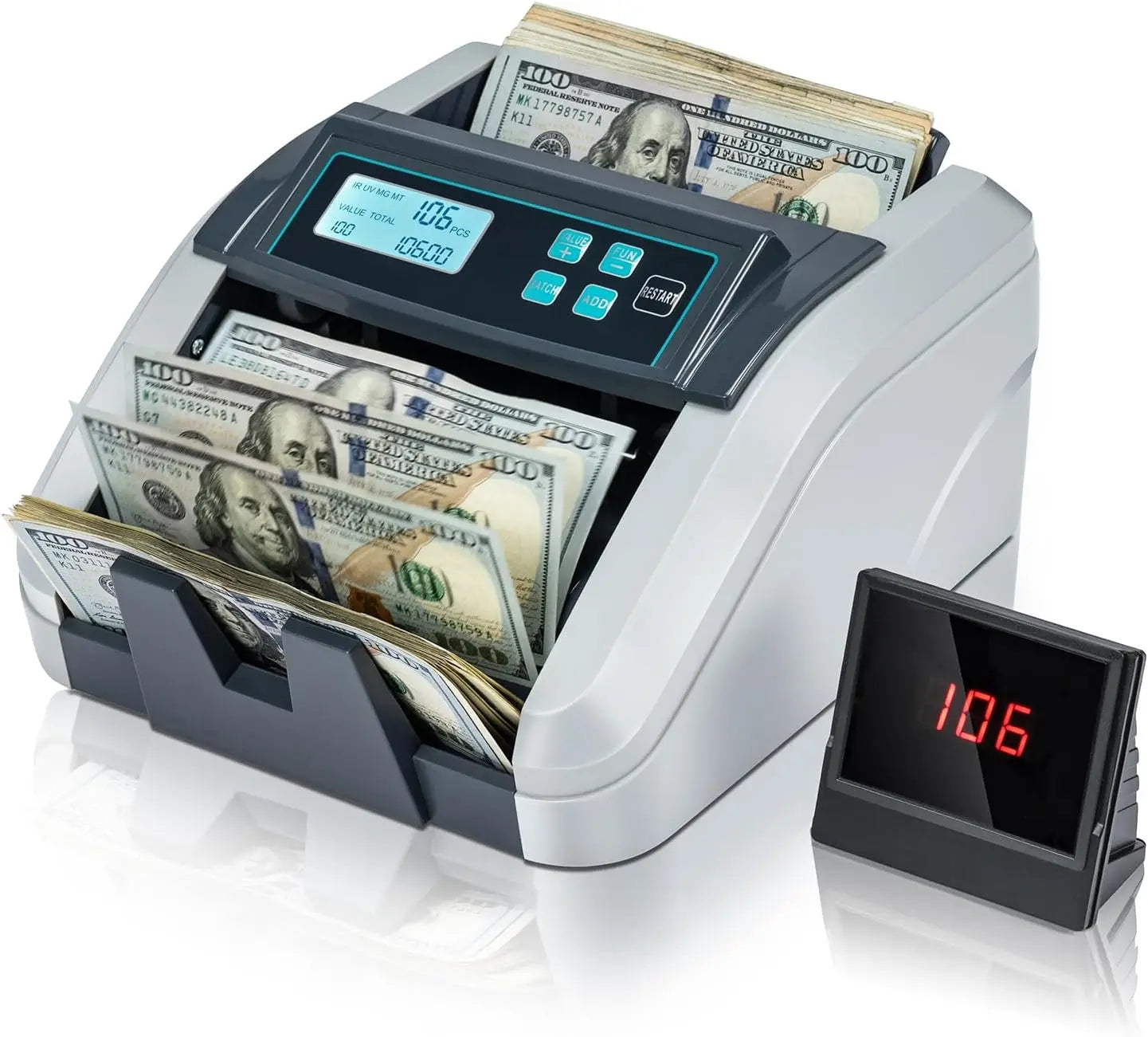 MUNBYN  IMC51 Money Counter Machine with LCD Display