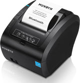 MUNBYN P047 Black Bluetooth Thermal Receipt Printer 80mm POS Printer - MUNBYN