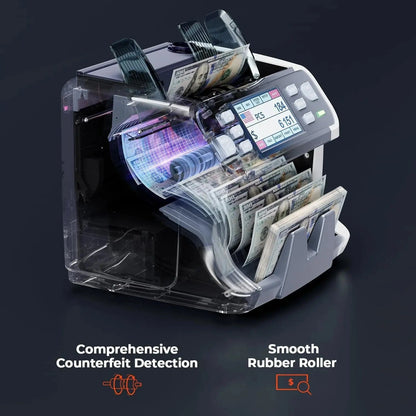 MUNBYN IMC41B Bluetooth Money Counter Machine