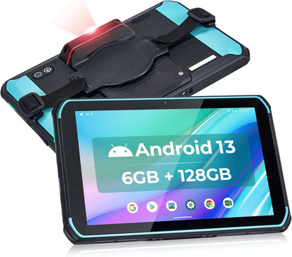 MUNBYN Android 13 Rugged Tablet Scanner 6GB+128GB