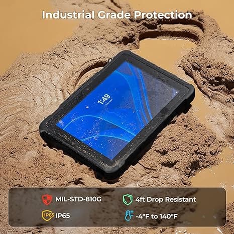 MUNBYN Rugged Tablet IRT08