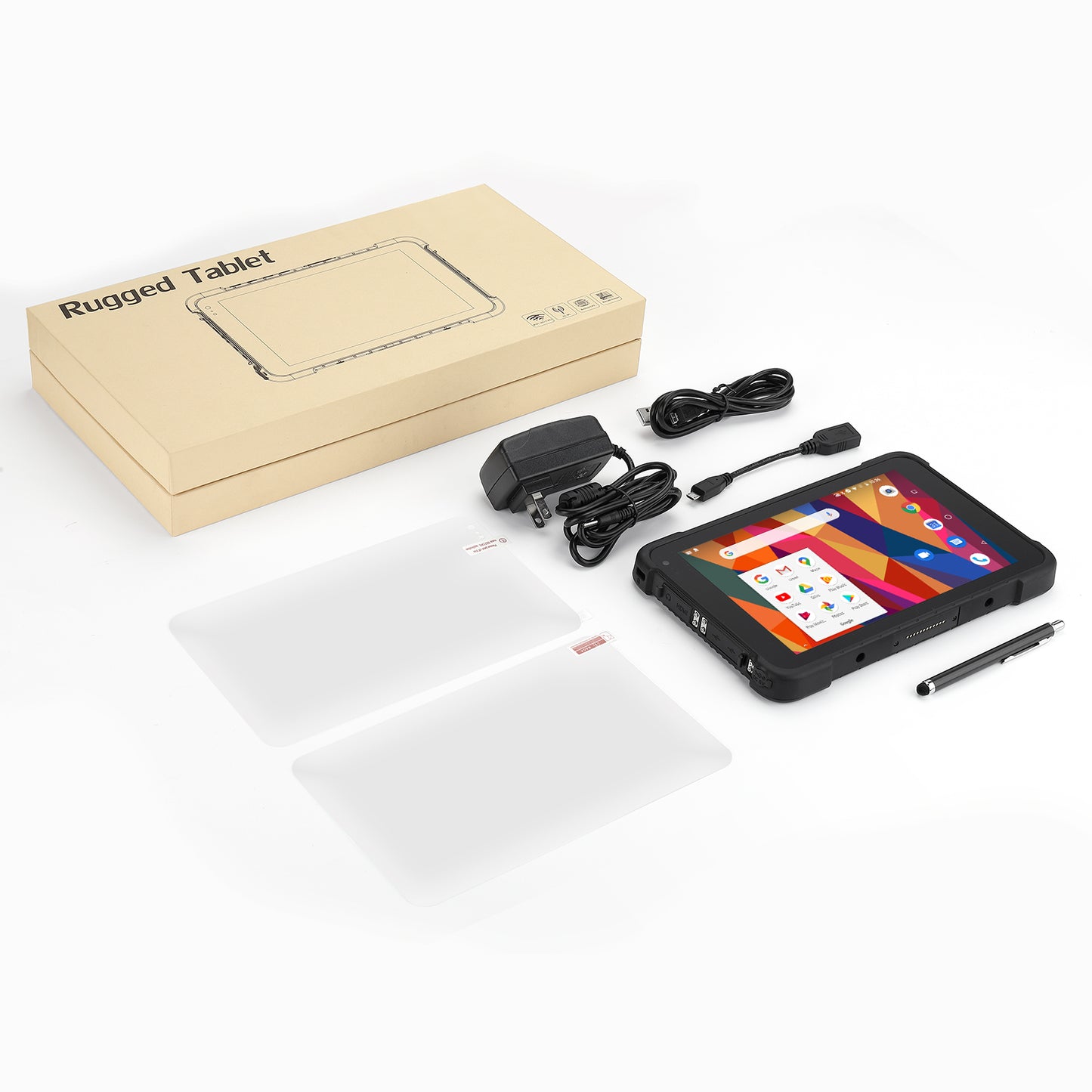 MUNBYN Rugged Android Tablet Scanner IRT01-2D