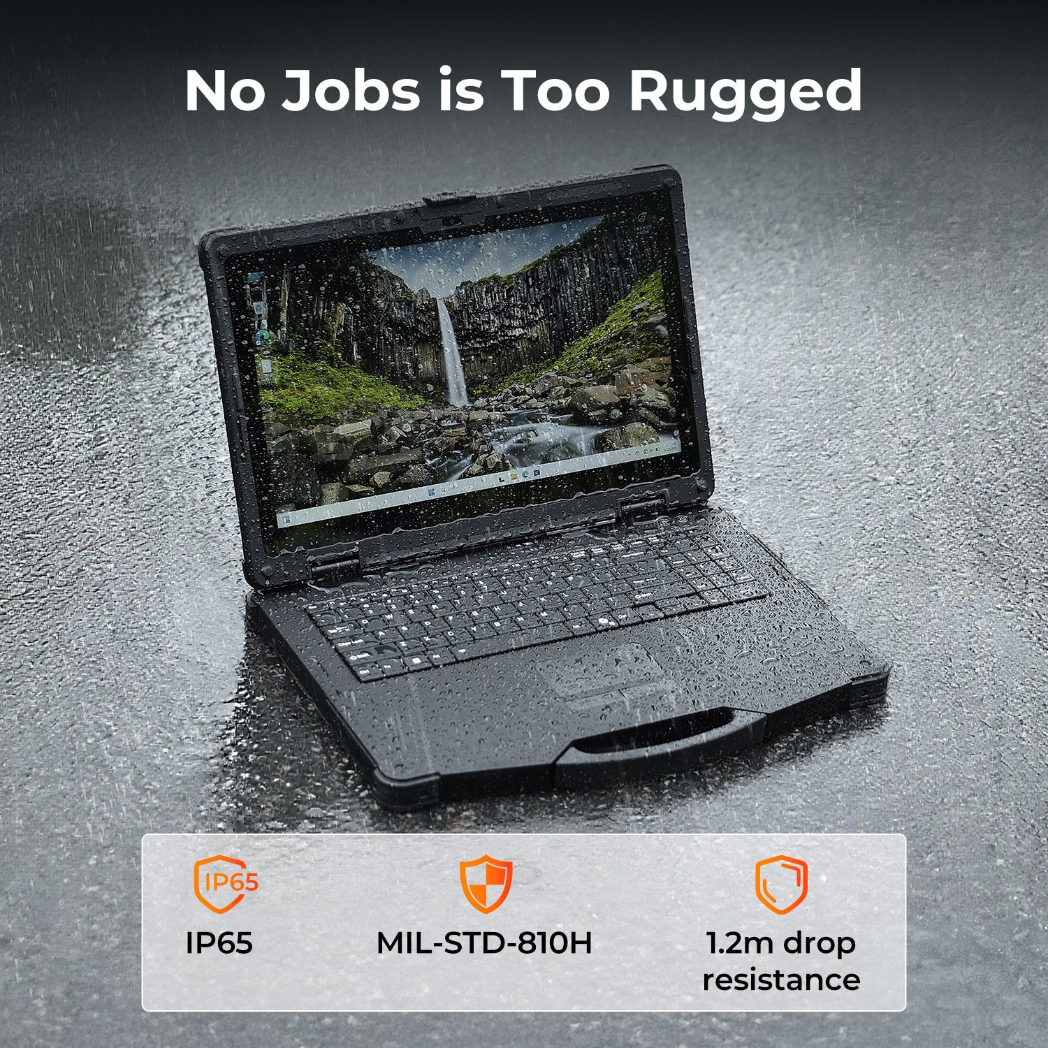 MUNBYN IRX16 Windows Scanner Tablet with touchscreen display and rugged design for data collection and inventory management.