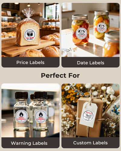 MUNBYN Supplement Branding Label Kit for Custom Packaging